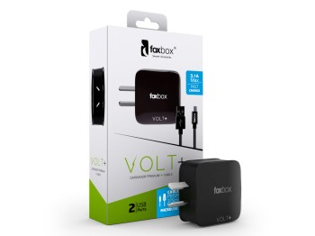 CARGADOR CON CABLE FOXBOX LIGHTHING