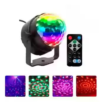 MINIESFERA LED AUDIORITMICA