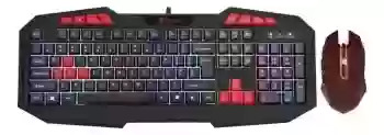 Kit de teclado y mouse gamer Xtrike Me MK-503
