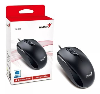 MOUSE GENIUS DX-110 USB BLACK