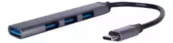 HUB USB 4 BOCAS TIPO-C NGH-51 ALTA VELOCIDAD