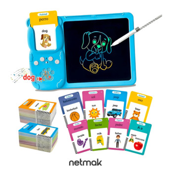 Pizarra mágica con lector de tarjetas NM-PM102-B