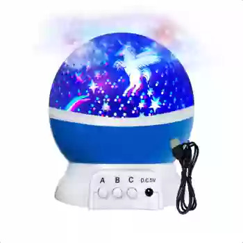 PROYECTOR DE UNICORNIO GIRATORIO