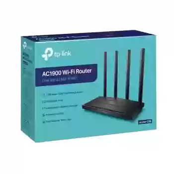 ROUTER TP-Link 4 P+WIFI DUAL BAND (ARCHER C80 AC1900) 4 ANTENAS WIR