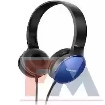 Auricular estereo Panasonic Power Rich Sound azul RP-HF300
