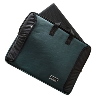 Funda Silco Special Notebook 15,6 Talam Verde con bolsillo y manijas.