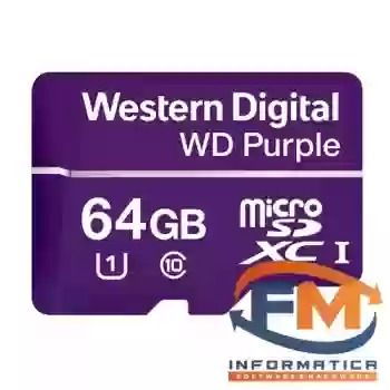 Tarjeta micro SDXC Purple 64 GB