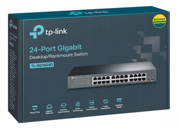 Switch TP-Link 24 Port (TL-SG1024D) 10/100/1000 RACK