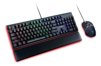 TECLADO MECANICO + MOUSE GAMER