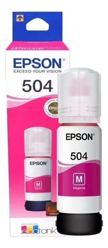 BOTELLA DE TINTA EPSON 504 (MAGENTA)