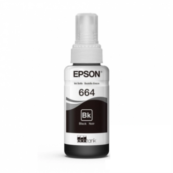 Botella de tinta Epson 664 (T664120 Negra)
