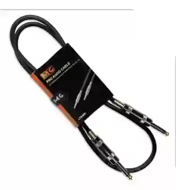 VAPEX PRO AUDIO CABLE 6.35 MONO BLACK 1 M