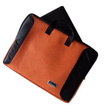 Funda Silco Special Notebook 14 Talam Naranja con bolsillo y manijas