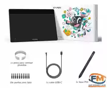Tableta Grafica Digitalizadora Xp-pen Deco Fun L Negro P01