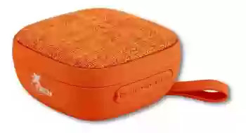 PARLANTE MINI X-TECH PORTATIL NARANJA C/BLUETOOTH