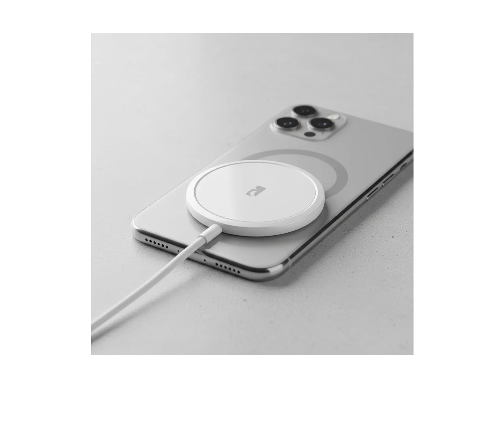 BASE CARGA INALAMBRICA 15W NEGRO