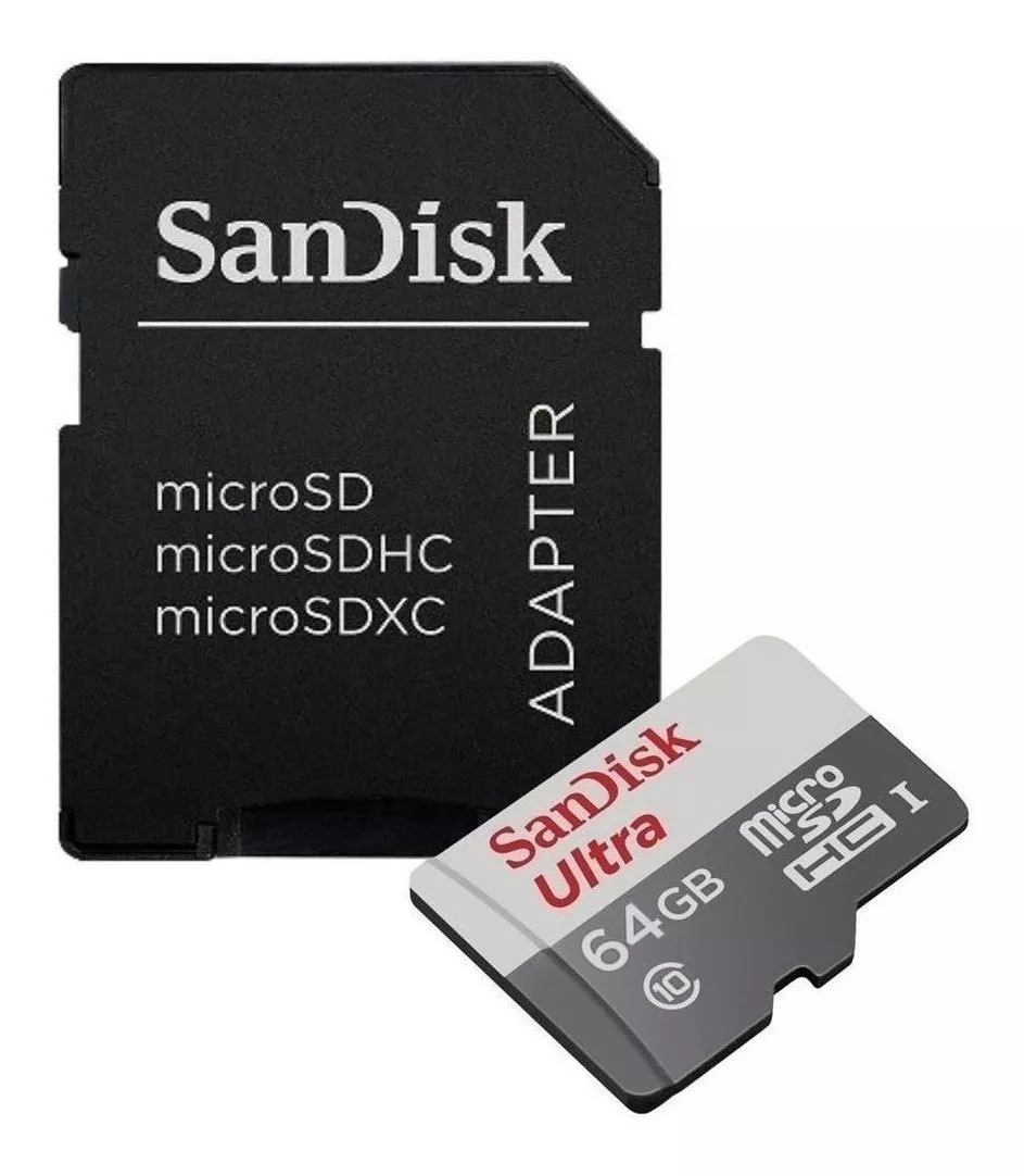 TARJETA MICRO SD XC SANDISK 64 GB