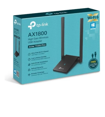 Adaptador Usb Archer Tx20u Plus Tp-link Doble Banda Wifi 6