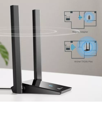 Adaptador Usb Archer Tx20u Plus Tp-link Doble Banda Wifi 6