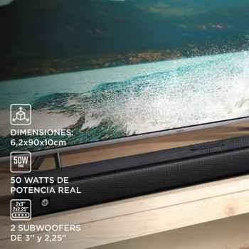 BARRA DE SONIDO ANTHEM 2x3 BT 50W CONTROL REMOTO - STROMBERG