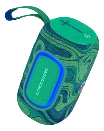 PARLANTE BLUETOOTH BURST 2 - 20W RMS- TWS- VERDE Y AZUL - FM - STROMBERG