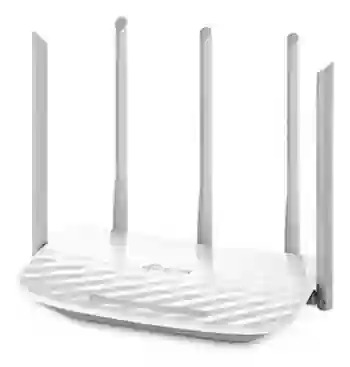 ROUTER TP-Link 4 P+WIFI DUAL BAND (ARCHER C60 AC1350) 450MBPS 5 ANTENAS WIRELESS - TP-LINK 6755
