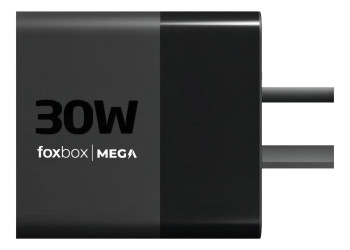 CARGADOR FOXBOX MEGA ENERGY 30W MAX USB-TIPO C