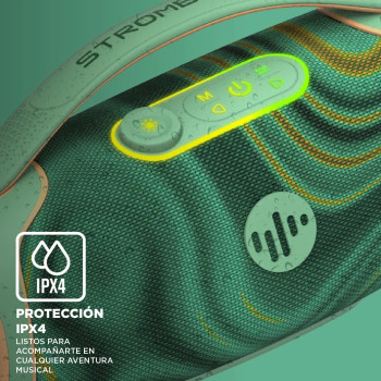 PARLANTE FORCE BLUETOOTH - 40W RMS - 2x4- TWS- VERDE - STROMBERG