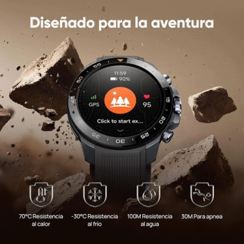 RELOJ MIBRO GS EXPLORER S NEGRO