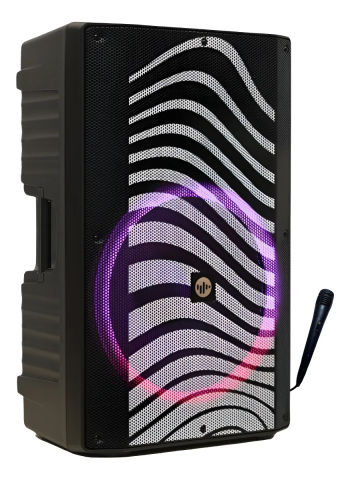 INTENSE-PRO - PARLANTE PORT BT/150W/ WOOFER 1X15/ AUX Y 2 ENTRADA MIC - STROMBERG