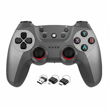 JOYSTICK GAMEPAD PARA PC XO-GP3 TURBO PLATEADO INA