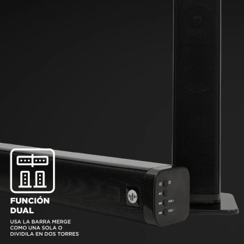 SOUND BAR MERGE C/SUBWOOFER BT 85W REMOTO - STROMBERG