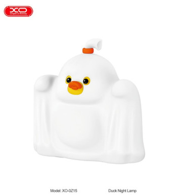 LAMPARA DE SILICONA PATO FANTASMA XO-OZ15