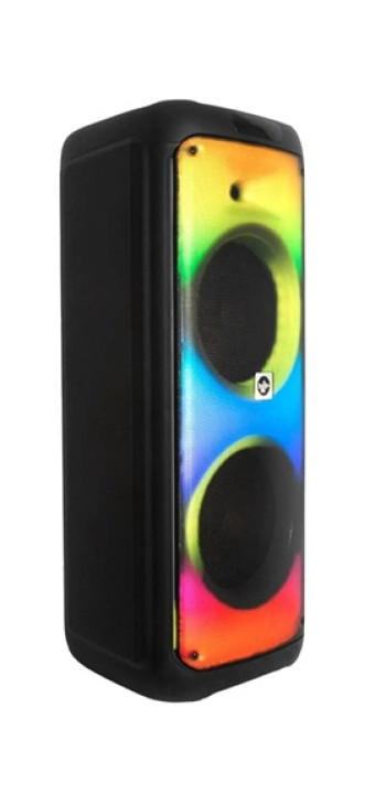 TEMPO- TORRE POT BT/120W RMS/AUX 3,5 Y 6,3, LUCES, DISPLAY-C/MIC - STROMBERG
