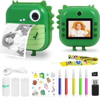 CAMARA FOTO INFANTIL IMPRIME INSTANTANEA XO- XJ05