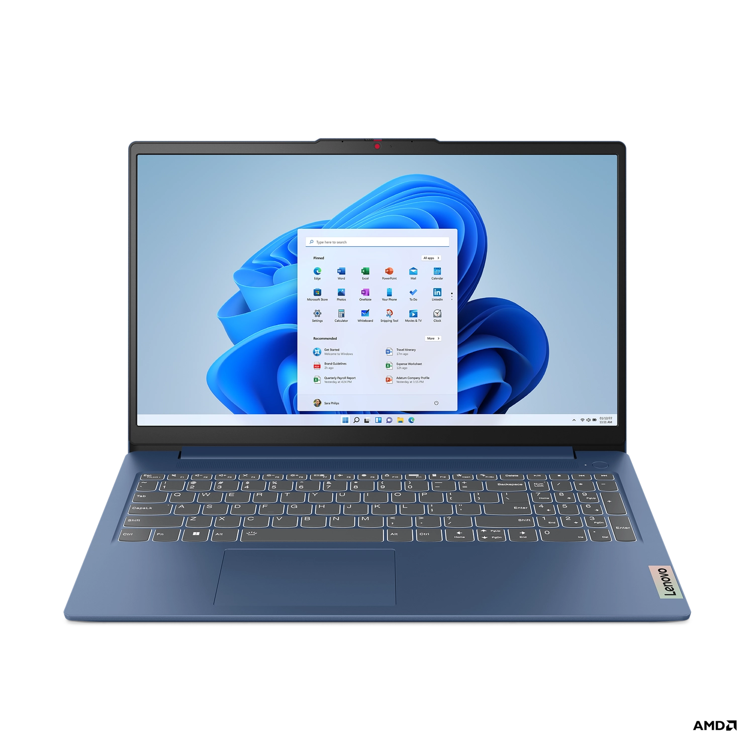 Notebook Lenovo IP Slim 3 15AMN8 FHD R5 8GB 512G W11